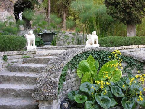 Fontana del Drago - scalinata